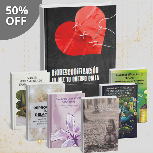 Biodescodificación: Lo que tu cuerpo calla + 6 Bonos Exclusivos + REGALOS